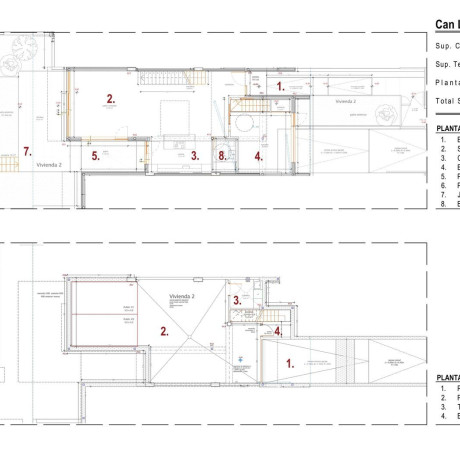 Chalet adosado en venta en calle Pin i Soler, 2