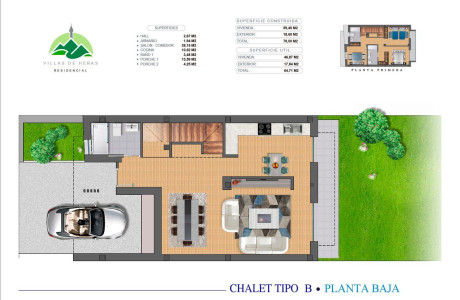 Chalet adosado en venta en calle Voz Al Rey, 8