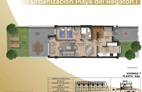 Chalet adosado en venta en avenida Derechos humanos, 3