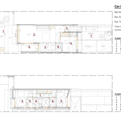 Chalet adosado en venta en calle Pin i Soler, 2