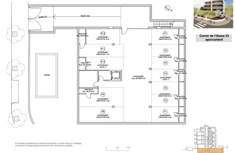 Dúplex en venta en calle de l’Alosa, 33