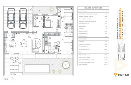 Chalet adosado en venta en calle del Emperador Vespasiano, 3