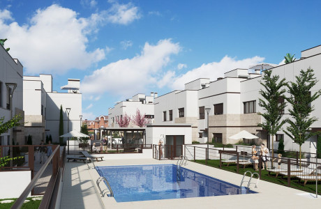 Chalet adosado en venta en calle Aurelio de la Torre , 20