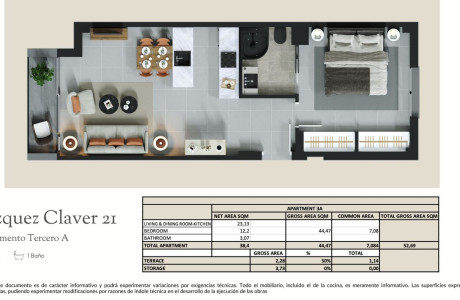 Piso en venta en calle Vázquez Claver, 21