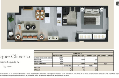 Piso en venta en calle Vázquez Claver, 21