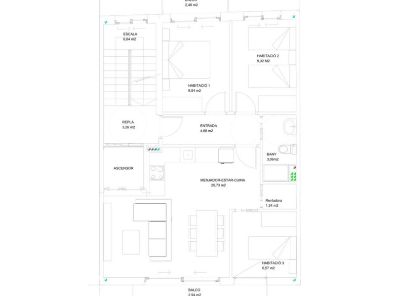 Apartamentos en Venta en Calle Murcia, 50, Sant Pere de Ribes