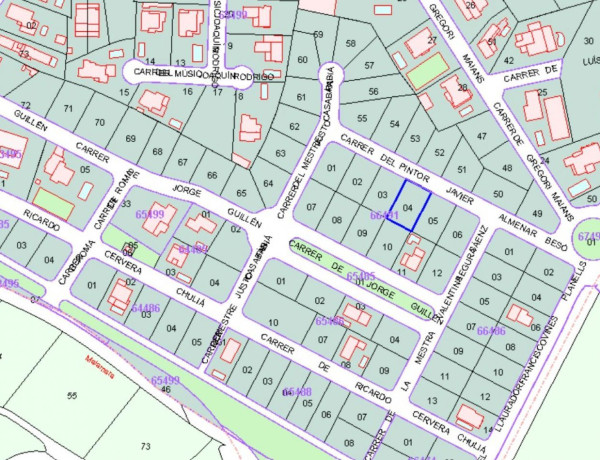 Terreno en venta en calle Pintor Javier Almenar Besó