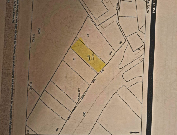 Terreno en venta en Bajada de Dehesa, 182