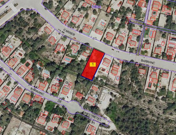 Terreno en venta en Barranc de Falaguera, 14