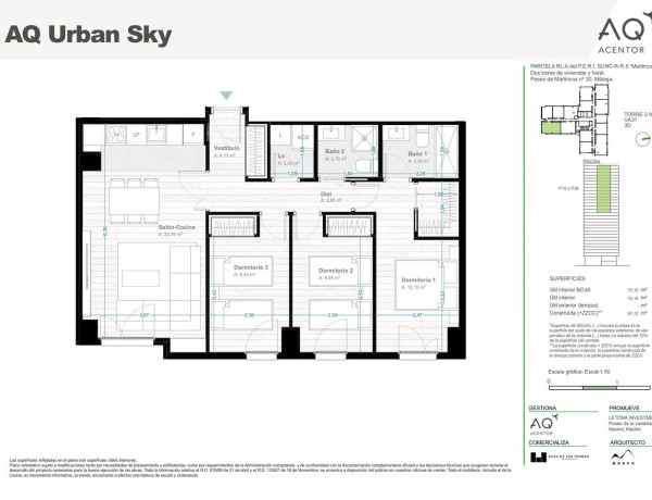 Piso en venta en Paseo Martiricos, 30