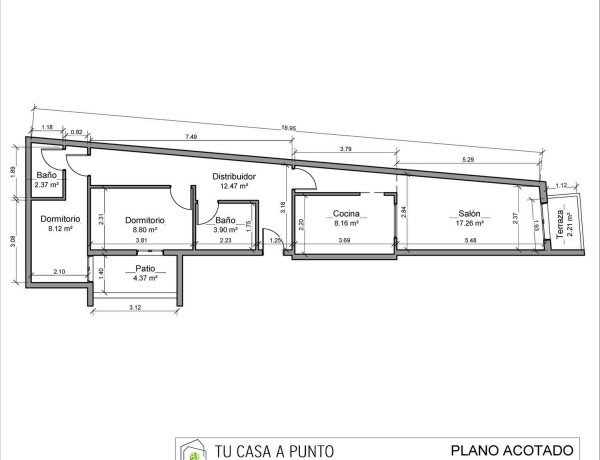 Piso en venta en calle San Luis