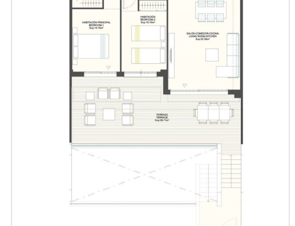 Piso en venta en Balcón de Finestrat-Terra Marina