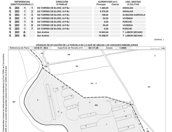 Terreno en venta en calle Santa María