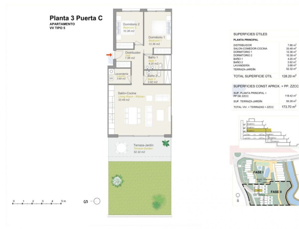 Piso en venta en Balcón de Finestrat-Terra Marina