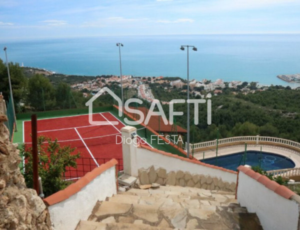 Chalet con vistas a Alcossebre y lslas Columbretes