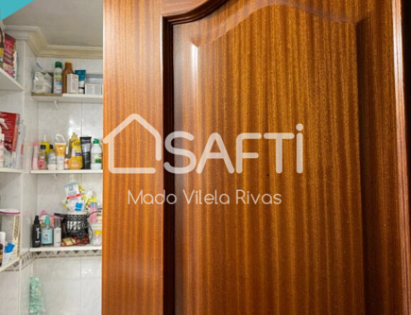 SAFTI VENDE PISO DE TRES HABITACIONES EN UNA QUINTA PLANTA CON ASCENSOR, GARAJE Y TRASTERO. EN AVD. DA FLORIDA EN VIGO.