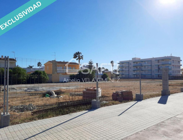 Fabuloso terreno edificable en la playa de Sagunto.