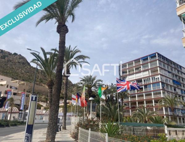 ¡Oportunidad de inversión! Venta de propiedad nuda: Ático frente al mar en Alicante