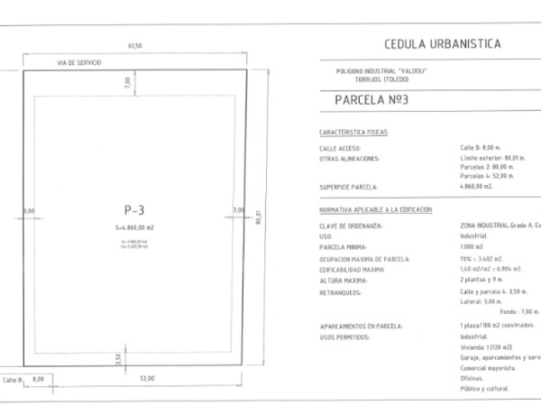 Plot For sell in Torrijos in Toledo 