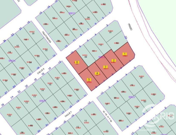 TERRRENOS DE USO RESIDENCIAL EN CABAÑAS DE LA SAGRA