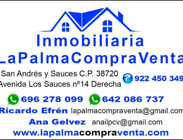 House-Villa For sell in Castillo, El (Tijarafe) in Santa Cruz de Tenerife 