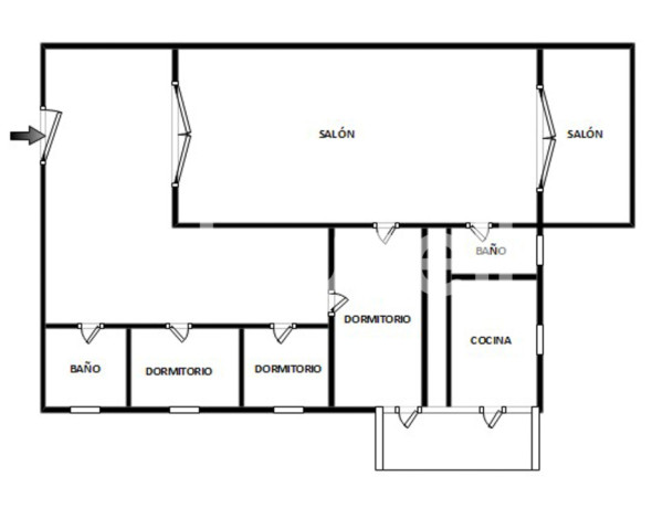 Apartamento en venta de 108 m² Calle La Safor 22, 1 piso, 46712 Piles (València)