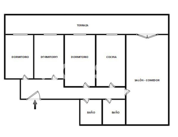 Flat For sell in Fuensaldaña in Valladolid 