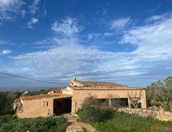 Casa en el campo entre Santanyí y Campos con vistas.