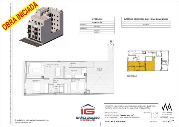 Piso en venta en Calzada de la Infanta, 22