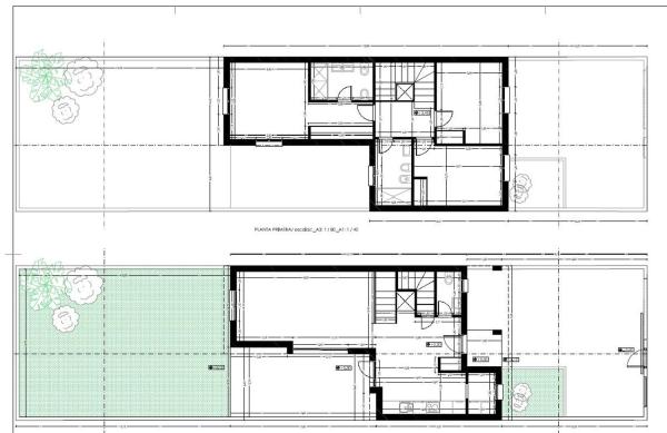 Chalet adosado en venta en calle Almendrales, 23