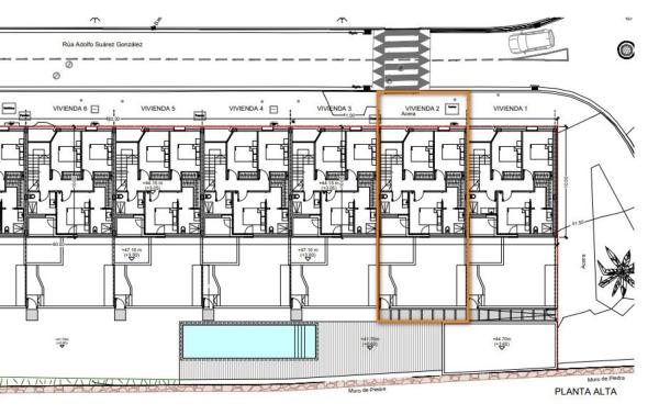 Chalet adosado en venta en calle Adolfo Suarez Gonzalez, 1