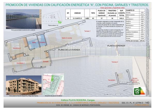 Piso en venta en calle Ourense, 84