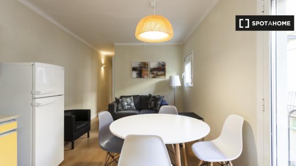 Apartamento de 2 dormitorios en alquiler en Gràcia, Barcelona