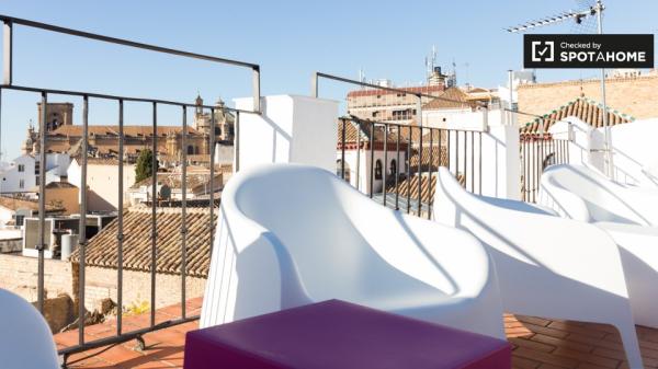 Luminoso apartamento en alquiler en el centro de la ciudad, Granada