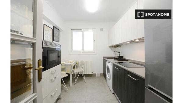 Quartos para alugar em apartamento de 4 quartos em Deusto, Bilbao