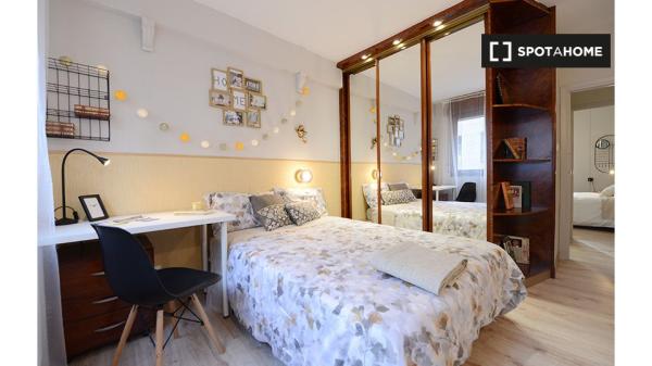 Camere in affitto in appartamento con 4 camere da letto a Deusto, Bilbao