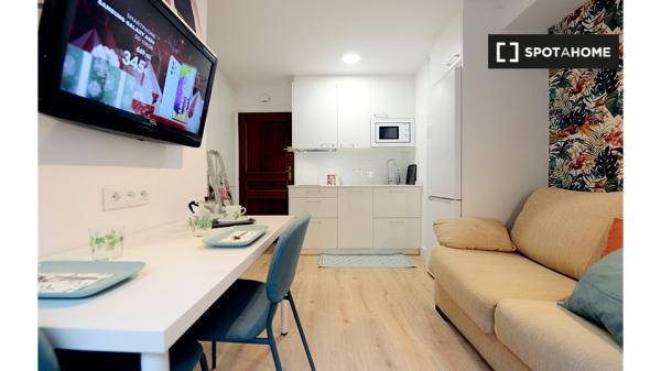 Piso en alquiler de 1 dormitorio en Las Cortes, Bilbao