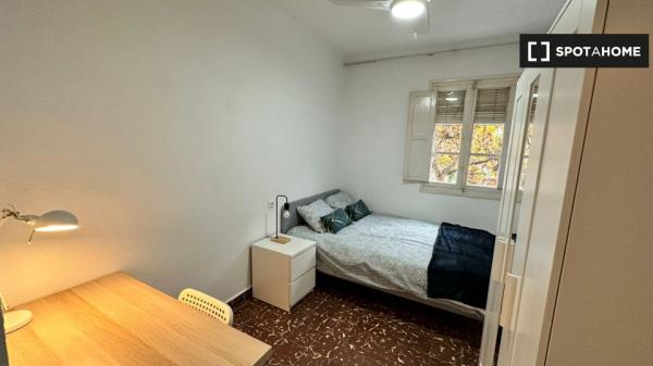 Habitación en piso compartido en valencia.