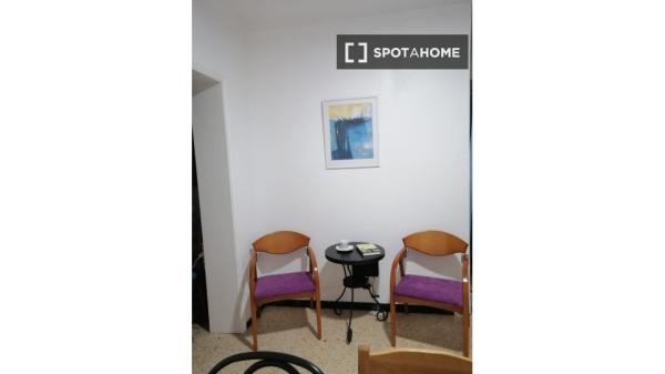 Chambre dans un appartement partagé aux Canaries