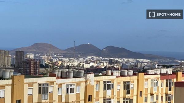 Room for rent in 4-bedroom apartment in Las Palmas