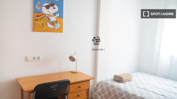 Quarto em apartamento compartilhado em Palma