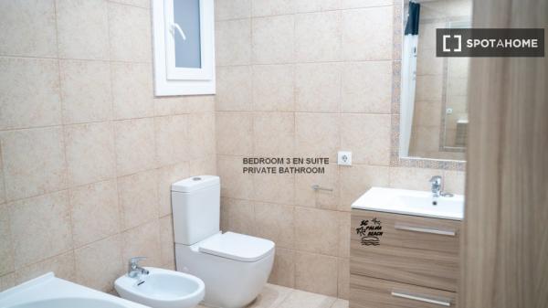 Quarto em apartamento compartilhado em Palma