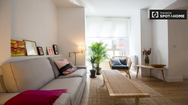 Gorgeous 1-bedroom apartment for rent in Casco Viejo, Bilbao