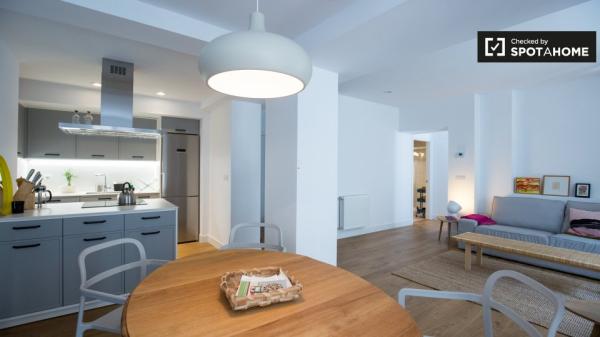 Gorgeous 1-bedroom apartment for rent in Casco Viejo, Bilbao