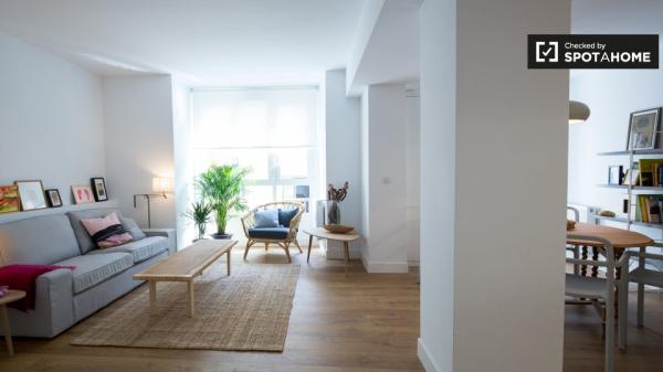 Gorgeous 1-bedroom apartment for rent in Casco Viejo, Bilbao