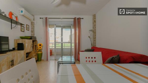 Apartamento de 1 dormitorio en alquiler en El Perellonet, Valencia