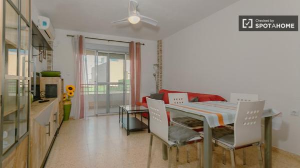 Apartamento de 1 dormitorio en alquiler en El Perellonet, Valencia