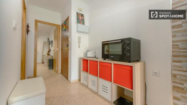 Apartamento de 1 dormitorio en alquiler en El Perellonet, Valencia