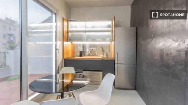 Apartamento entero de 1 dormitorio en Barcelona