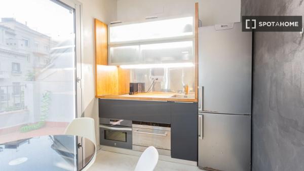 Apartamento entero de 1 dormitorio en Barcelona